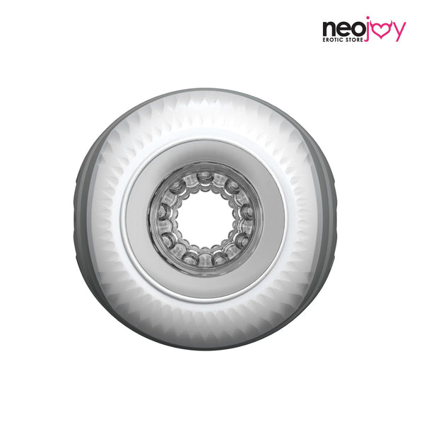 Neojoy - Dual Automatic Vibrating Male Stroker and Masturbator with 10 Vibrating Modes- Grey