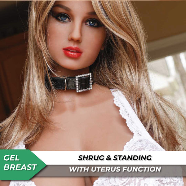 Neodoll Sugar Babe - Milani - Realistic Sex Doll - Gel Breast - Uterus - 170cm - Wheat