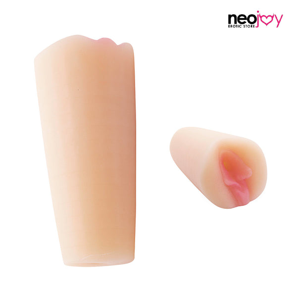 Neojoy Male Masturbator Pocket Pussy Stroker - Flesh - 5.1inch -13cm