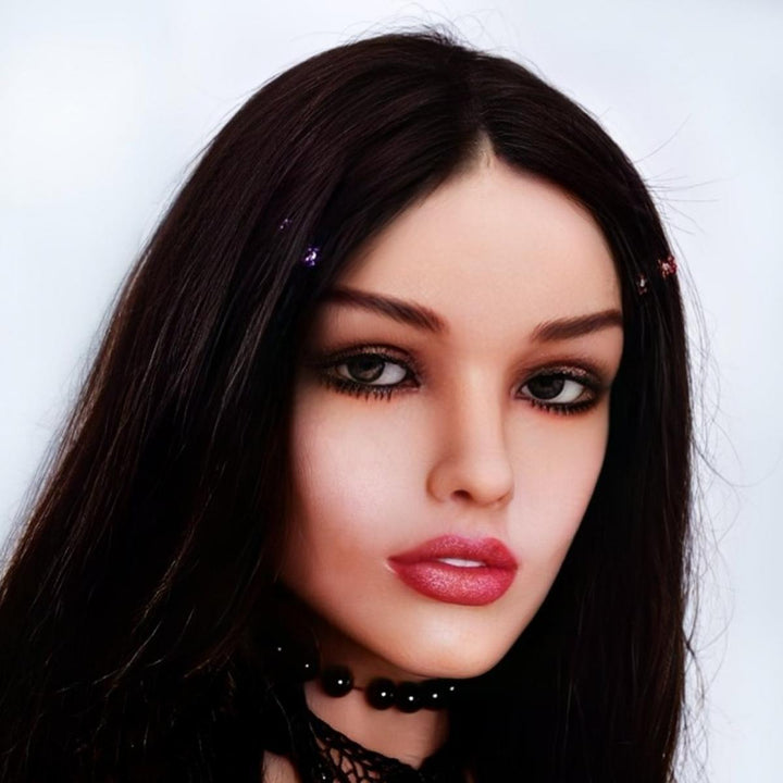 Neodoll Racy Doria - Sex Doll Head - M16 Compatible - Light Brown - Lucidtoys