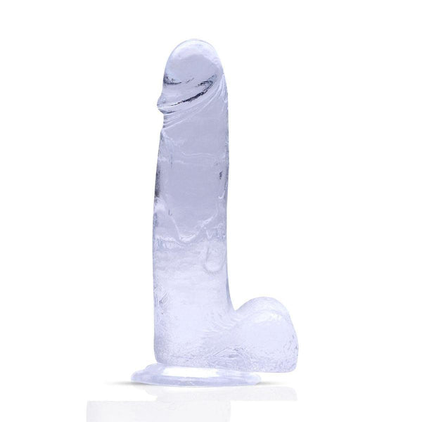 Neojoy 7.87 inch Jelly Dildo - Transparent - Lucidtoys