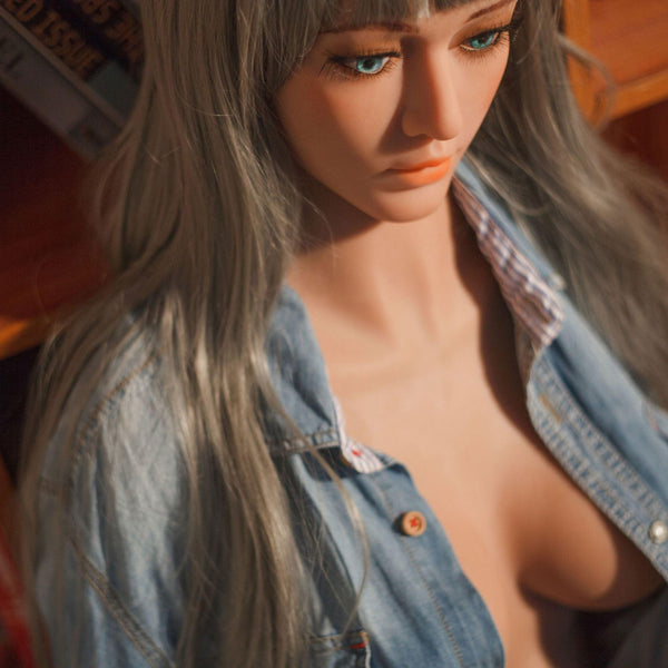 Climax Doll Evangeline - Sex Doll Head - Tan - Lucidtoys