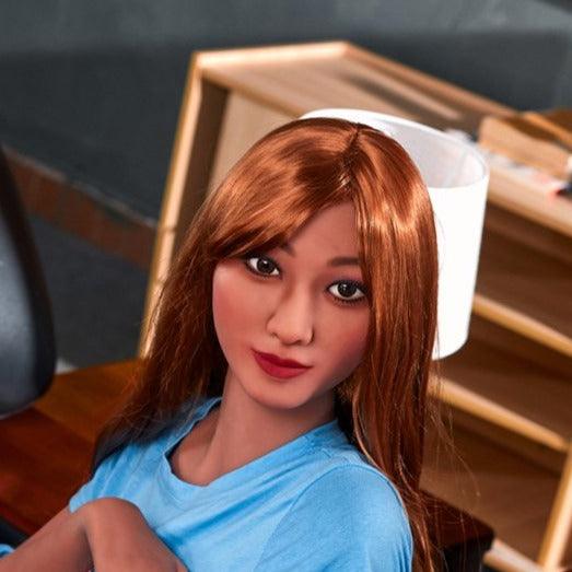 Neodoll Racy Yumiko - Sex Doll Head - Brown - Lucidtoys