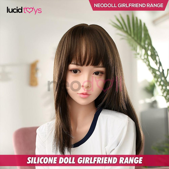 Neodoll Girlfriend Julia - Sex Doll Silicone Head - M16 Compatible - White - Lucidtoys