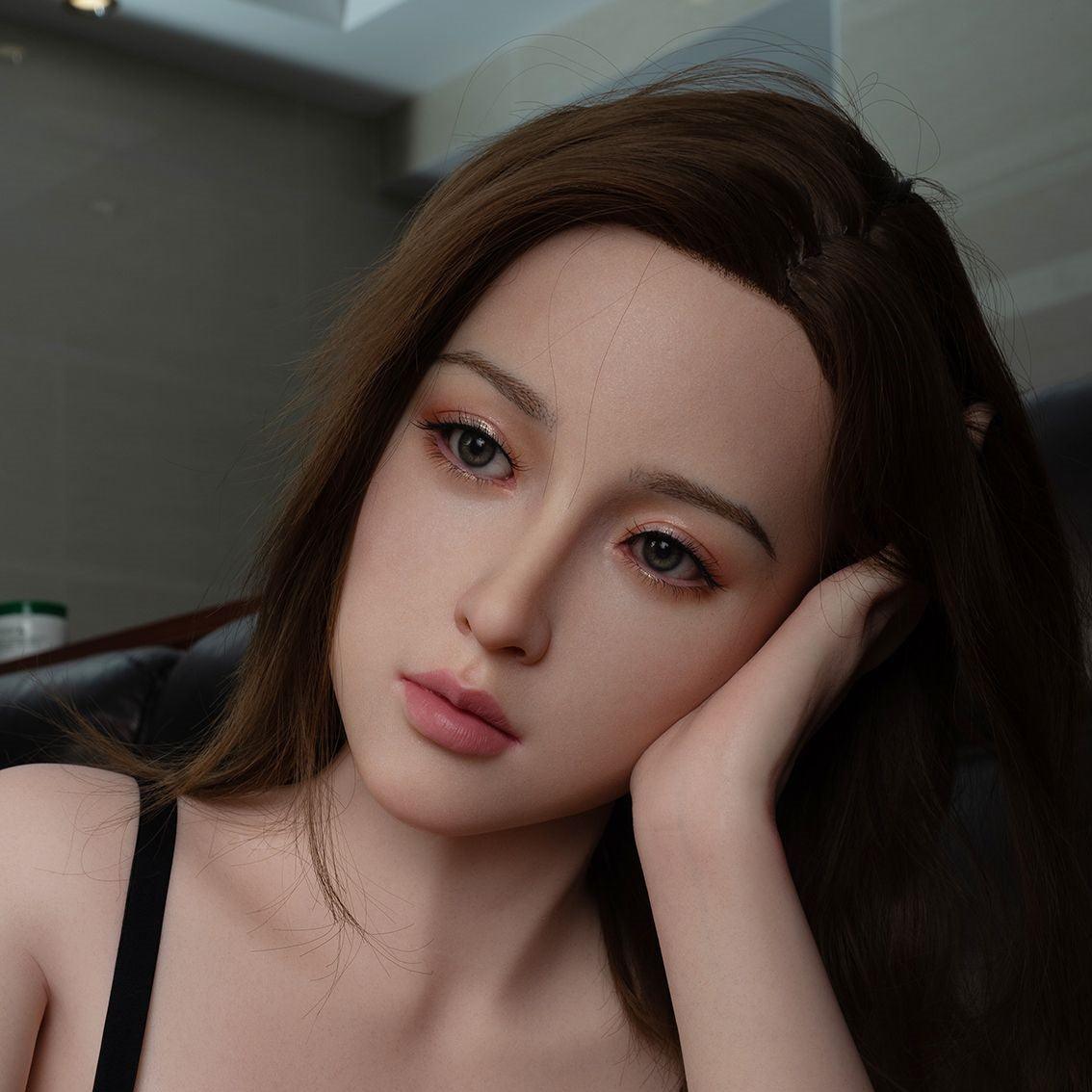 Zelex Doll Noelle Silicone Sex Doll Head Natural Lucidtoys