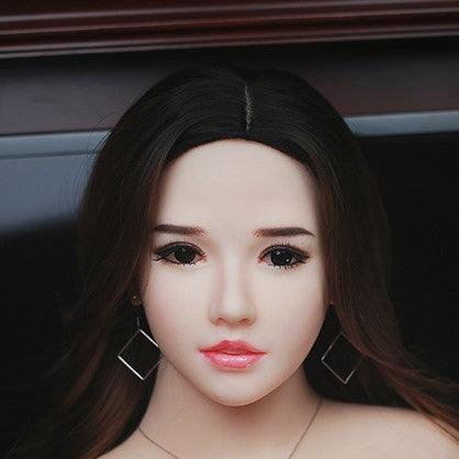 Neodoll Sugar Babe - Annabelle - Sex Doll Head - White - Lucidtoys