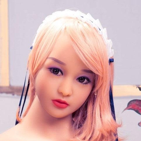 Neodoll Girlfriend Ellie - Sex Doll Head - M16 Compatible - Tan - Lucidtoys