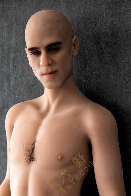 Allure Head - Male Sex Doll Head - M16 Compatible - Tan - Lucidtoys