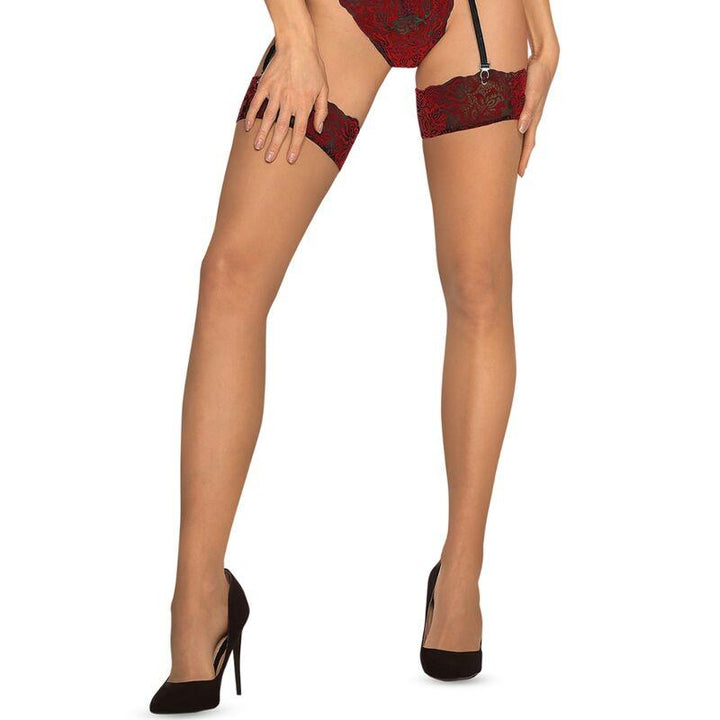 OBSESSIVE - SUGESTINA STOCKINGS S/M - Lucidtoys