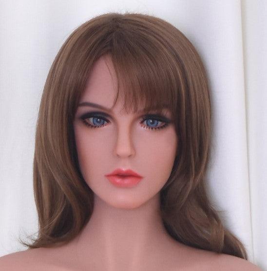 Zelex Head - Sex Doll Head - M16 Compatible - Tan - Lucidtoys