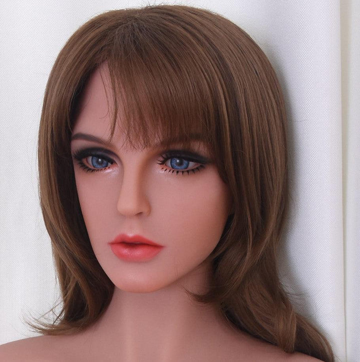 Zelex Head - Sex Doll Head - M16 Compatible - Tan - Lucidtoys