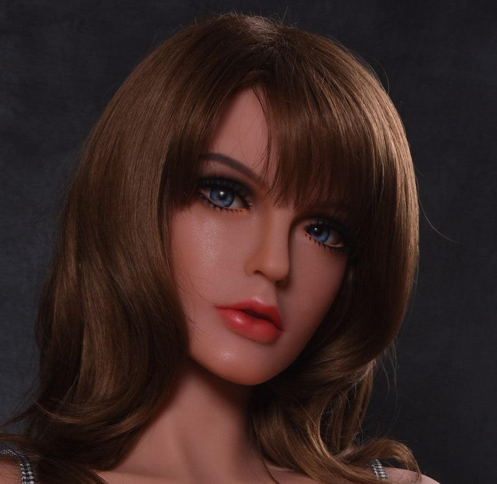 Zelex Head - Sex Doll Head - M16 Compatible - Tan - Lucidtoys