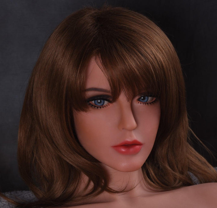 Zelex Head - Sex Doll Head - M16 Compatible - Tan - Lucidtoys