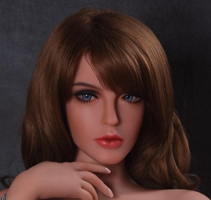 Zelex Head - Sex Doll Head - M16 Compatible - Tan - Lucidtoys