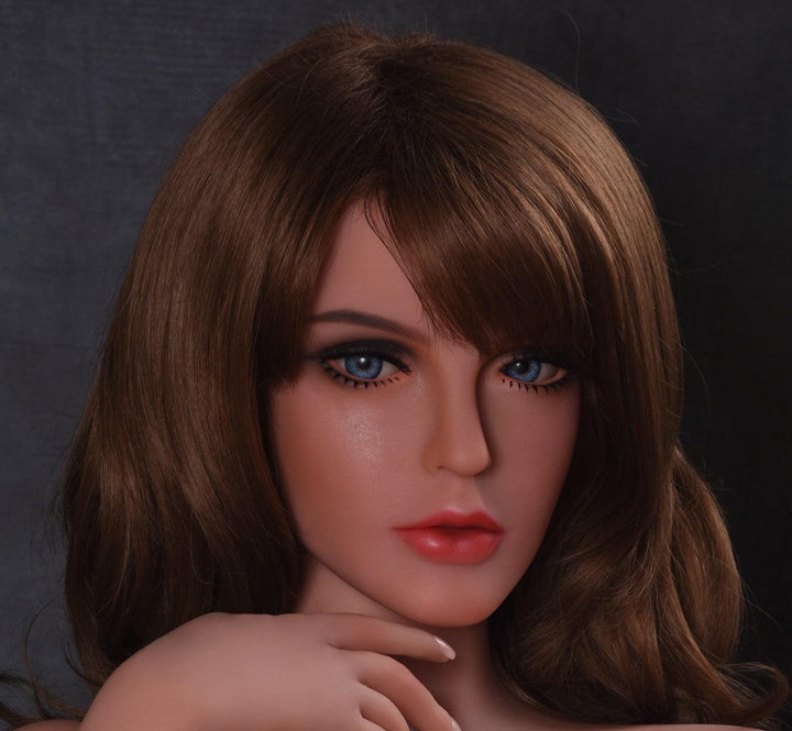 Zelex Head - Sex Doll Head - M16 Compatible - Tan - Lucidtoys