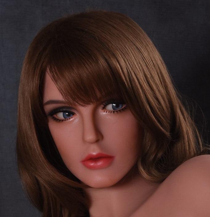 Zelex Head - Sex Doll Head - M16 Compatible - Tan - Lucidtoys