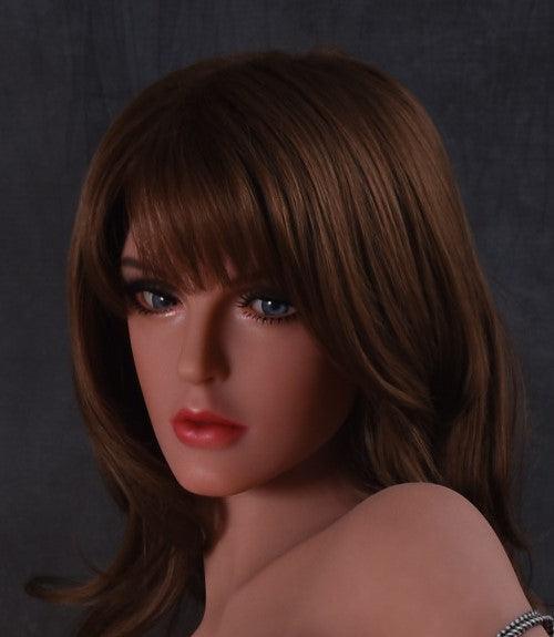 Zelex Head - Sex Doll Head - M16 Compatible - Tan - Lucidtoys