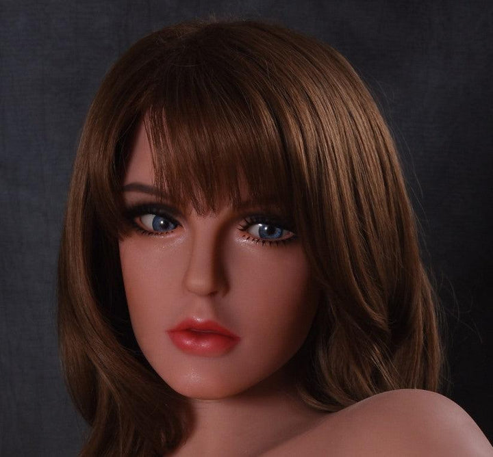 Zelex Head - Sex Doll Head - M16 Compatible - Tan - Lucidtoys