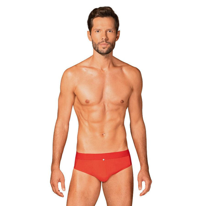 OBSESSIVE - BOLDERO BRIEFS RED S/M - Lucidtoys