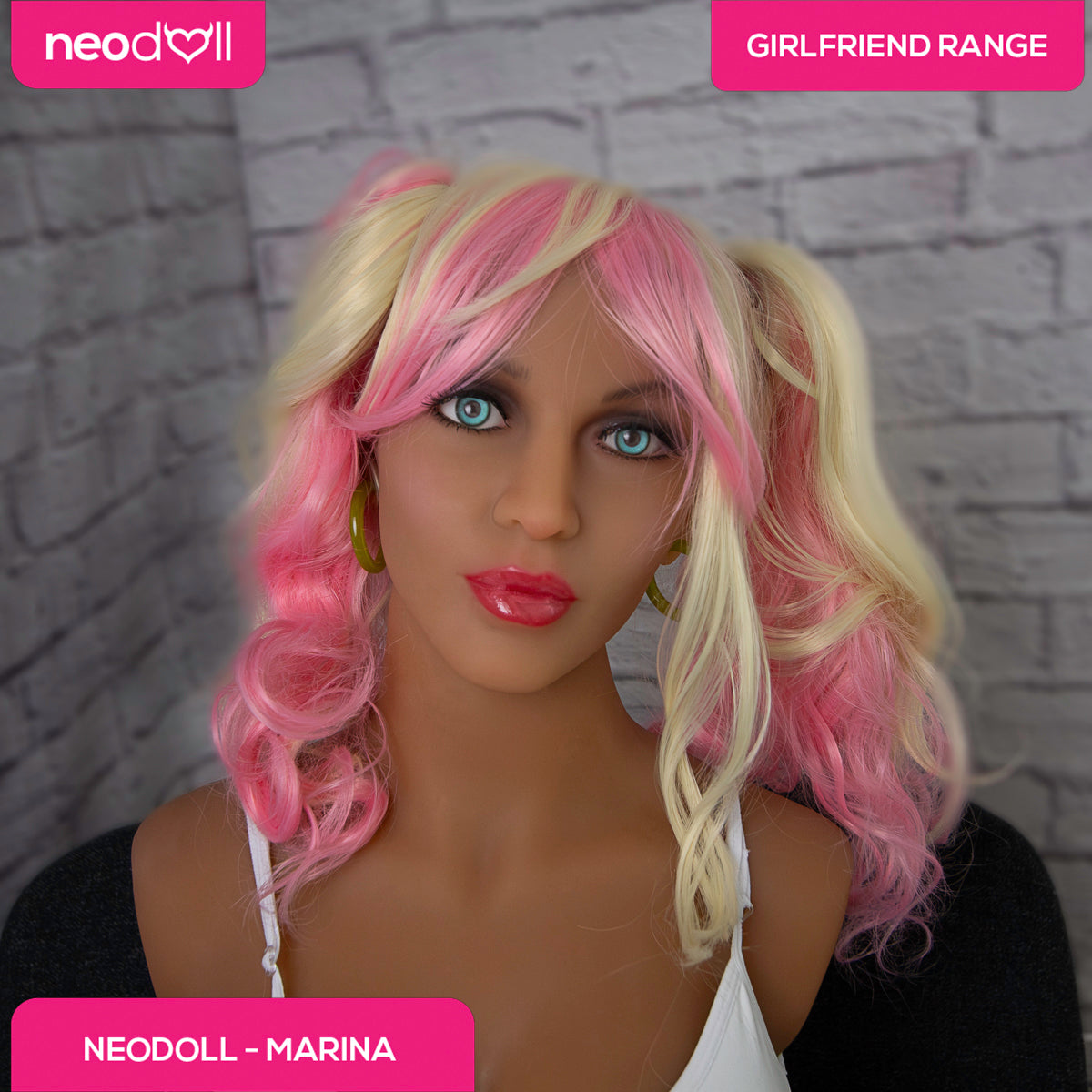 Neojoy Easy Torso With Girlfriend Marina Head Realistic Sex Doll Tor